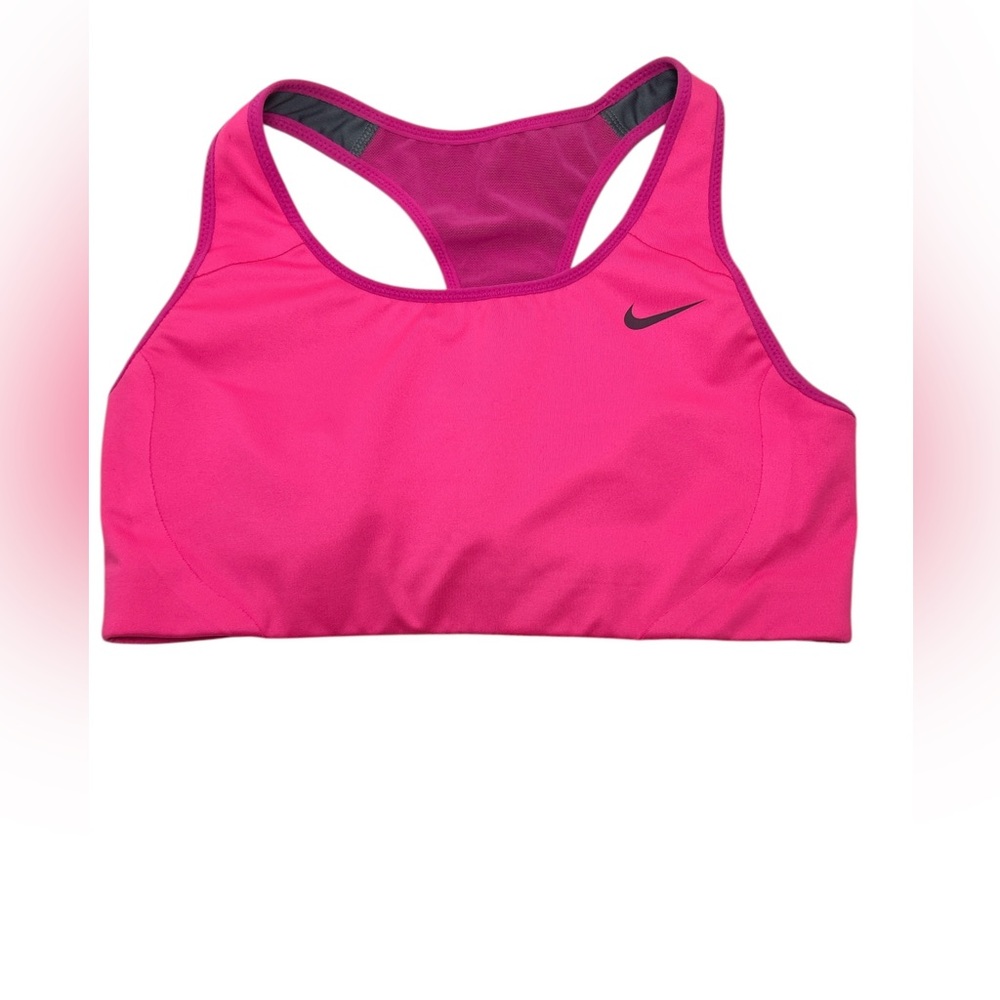 Nike Women's Hot Pink Racerback Sports Bra